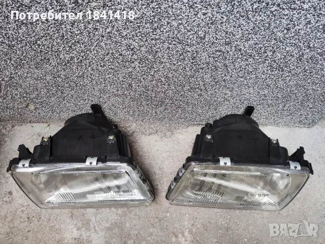 Чисто нови фарове Audi 100 C3, снимка 2 - Части - 47592378