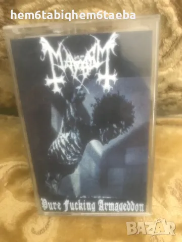 РЯДКА КАСЕТКА - MAYHEM - Pure Fucking Armageddon, снимка 1