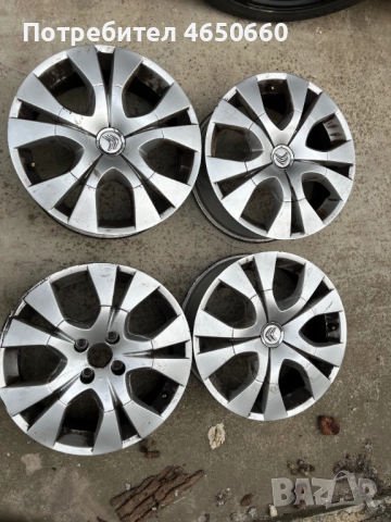 17 цолови алуминиеви джанти за Ситроен със сензори