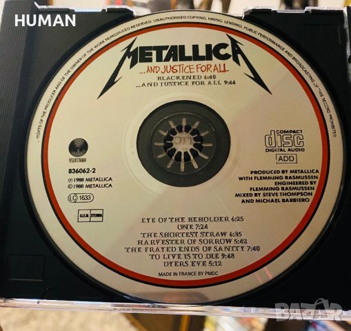 METALLICA , снимка 7 - CD дискове - 43527620