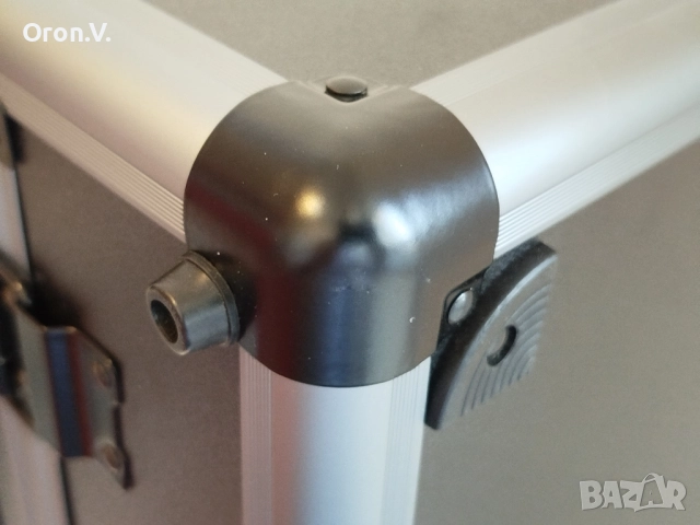 ⚫ BLACK 👁️‍🗨️👁️‍🗨️ FRIDAY⚫Алуминиев Куфар 380/260/160, снимка 8 - Нумизматика и бонистика - 52142038