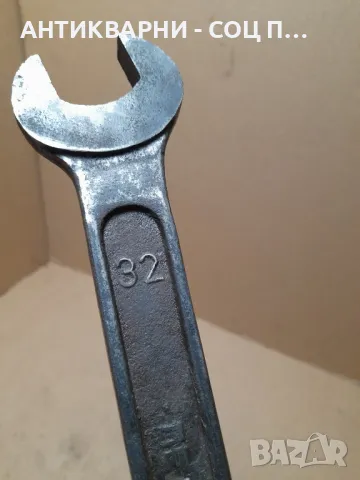 Соц Стар Голям Гаечен Ключ., снимка 6 - Антикварни и старинни предмети - 48475241