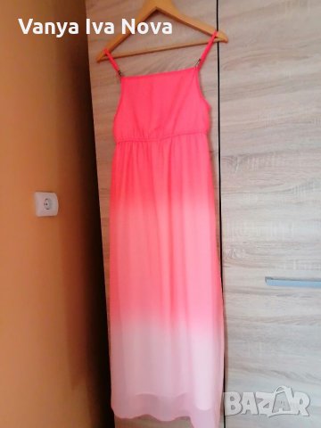 Омбре рокля в страхотни цветове, снимка 1 - Рокли - 28651700