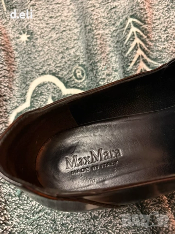 MAX MARA Original Size 40 100% Кожа , снимка 6 - Дамски ежедневни обувки - 52659525