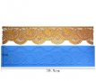 плетени кръгове дантелени силиконов молд дантелена дантела украса торта гъмпейст, снимка 3