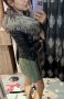 Дамско кожено яке от естествен косъм, снимка 1 - Якета - 37439467