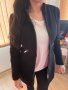 Черно палто Stradivarius, XS размер, снимка 9