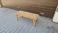 Африканска интериорна пейка от бамбук, снимка 4