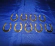 Бронзови подкови за късмет, нови, снимка 6
