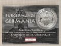 1 унция Сребърна гражданска монета от Германия 2013 г. - полирана , снимка 4