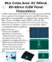 Мини соларен панел 5V 100mA 80×45mm 0.5W, снимка 3