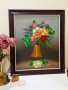 Авторски натюрморт с маслени бои , снимка 5