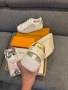 Louis Vuitton естествена кожа нова беши прозрачни сникърси кецове, снимка 4