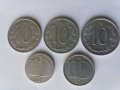 Монети Чехословакия 1962-1988г.