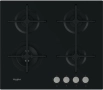 Газов плот Whirlpool AKT 627/NB, 59 см - черно стъкло, снимка 3