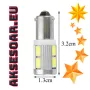 2 броя габарити BAX9S с 10 LED диода крушка H6W-DC 12 V габаритни крушки фарове дневни светлини , снимка 5