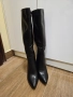 Елегантни черни кожени ботуши 36 номер. Чисто нови., снимка 2