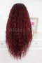 Дълга обемна чуплива тъмночервена перука Елина, снимка 2