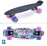 Скейтборд Penny board* LED Пениборд Светещи Колела * Пени Борд , снимка 13