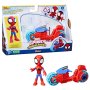 HASBRO Фигура с мотоциклет SPIDEY AMAZING FRIENDS F6777, снимка 1