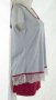 Дамска къса пижама в сиво и бургунд марка Hamana , снимка 4