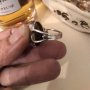 Авторски сребърен пръстен с мъхов ахат   НАМАЛЕНИЕ , снимка 5