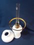 Стилна  старинна Немска газена лампа , снимка 5