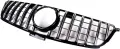  Хромирана Предна решетка за Mercedes W166 ML300 ML320 ML350 ML400, снимка 2