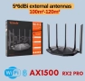 Рутер Tenda RX2 Pro  Wi-Fi 6 AX1500, снимка 1