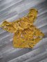Дамски гащеризон в цвят горчица , снимка 1 - Гащеризони - 37496314