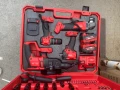 Акумулаторен Комплект 4в1 Перфоратор Ъглошлайф Гайковерт и Винтоверт 36V 8,0AH KRAFTROYAL, снимка 3