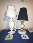 Стари порцеланови и мраморни настолни лампи. , снимка 9