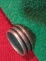 СТАРА МАРКОВА СРЕБЪРНА АРТ ДЕКО ХАЛКА ПРЪСТЕН МАРКИРАНО СРЕБРО 925 и ЩЕМПЕЛ PSCL 28781, снимка 3