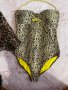 Уникален нов цял леопардов  тигров бански костюм тип бюстие , снимка 1 - Бански костюми - 37014360