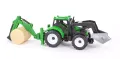 Комплект от 2бр трактор с ремарке и бали, снимка 4