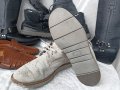 мъжки обувки Оксфорд, 42 - 43, 100% естествена кожа= велур, снимка 7