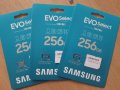 ✅ 📱📸 Micro SD card SD карта 256GB Samsung EVO Select 130 MB/s, снимка 1 - Samsung - 43112067