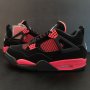 Nike Air Jordan 4 Retro Red Thunder Нови Оригинални Кецове Обувки Маратонки Размер 42 Номер , снимка 8