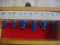 НОВ НЕМСКИ КОМПЛЕКТ 6 БРОЯ ФРЕЗИ ФРЕЗЕРИ ЗА ОБЕРФРЕЗА ЗА ДЪРВО ЗАХВАТ ОПАШКА ф8мм В ДЪРВЕНА КУТИЯ, снимка 17