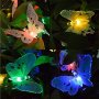 Верига от LED лампички за градината  с пеперуди, снимка 6