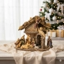Коледна сцена „Рождество Христово“ – завършена ясла с фигури, която носи смисъл и уют у дома, снимка 4
