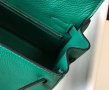 Hermes Kelly 32 Malachite , снимка 5