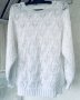 Много красива блуза или летен пуловер 100% памук, снимка 1 - Блузи с дълъг ръкав и пуловери - 40452701