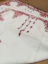 Соц Старо Ръчно Бродирано Каре Покривка Номер 275., снимка 5