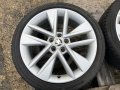 17 джанти 5х100 Skoda Fabia Rapid 7J et46 Polo Vento 215/40/17 Hankook, снимка 4
