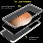 Прозрачен 360° Градуса Кейс за Samsung Galaxy S23 FE, снимка 5
