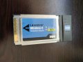 Безжичен адаптер Linksys WPC54G CardBus за лаптоп, 54Mbps , снимка 2