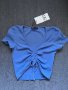 Zara crop top къса блуза, снимка 2