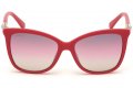 Swarovski нови дамски луксозни слънчеви очила с кристилни елементи червени , снимка 4