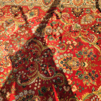 Прекрасен персийски ръчно вързан килим, снимка 7 - Килими - 44909088